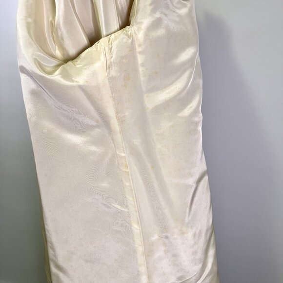 Vintage 60s Kaufman Bros Cream Boucle Wool Swing Coat Mod Mid Century *READ - Picture 14 of 16